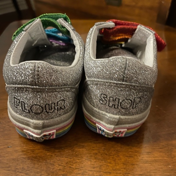 Vans Old Skool Shoes Size 4 Men 5.5 Women Sprinkles & Smiles Flour Shop Silver. - Picture 4 of 8